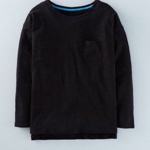 Boden Drop Shoulder Long-Sleeve Pocket Tee